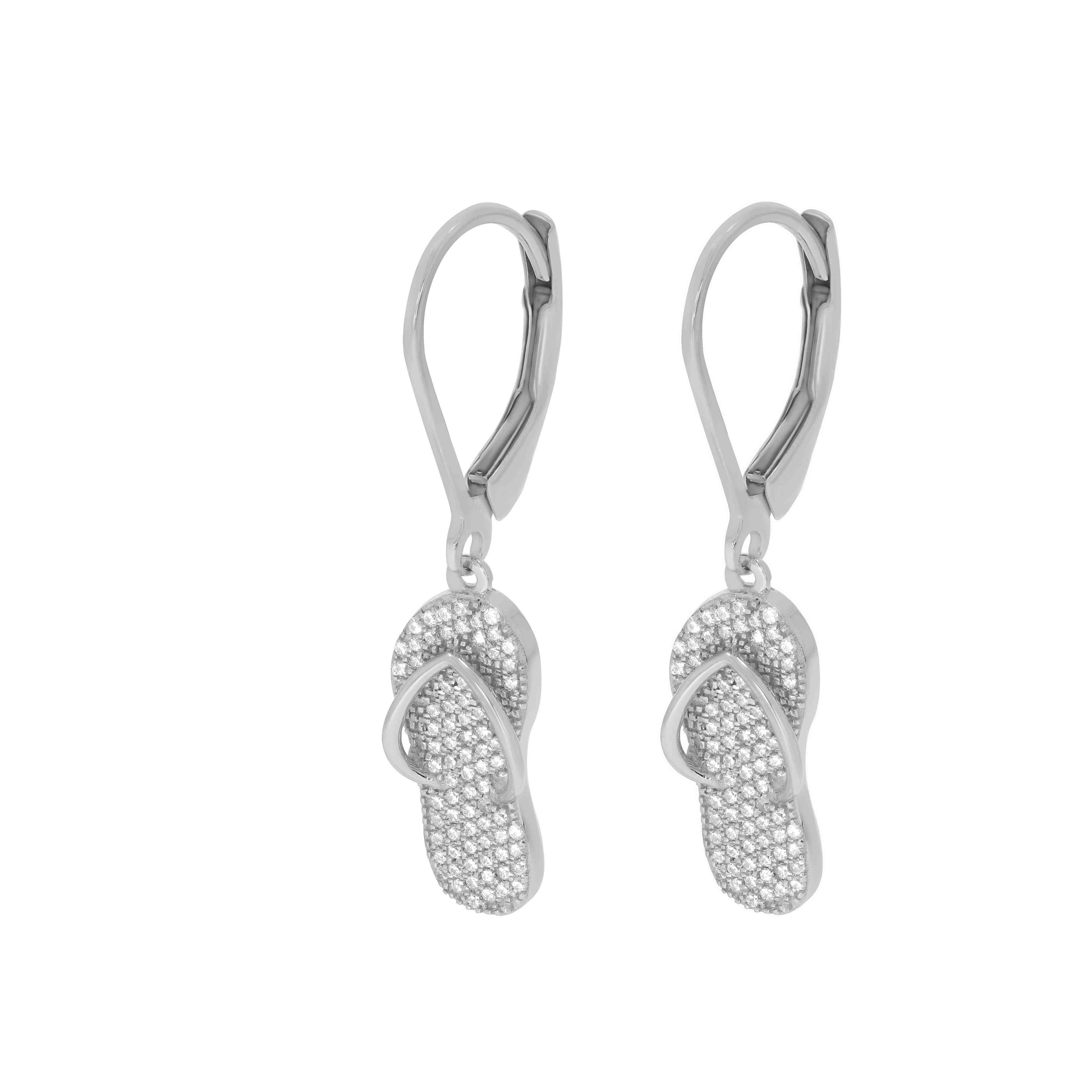 Flip Flop Dangle Natical Collection Earrings ER21445A